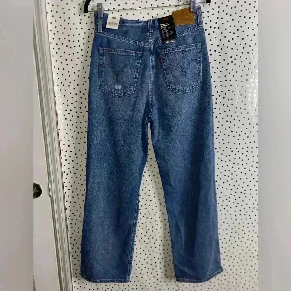 Levi’s Ribcage Straight Ankle High Rise - Picture 9 of 11